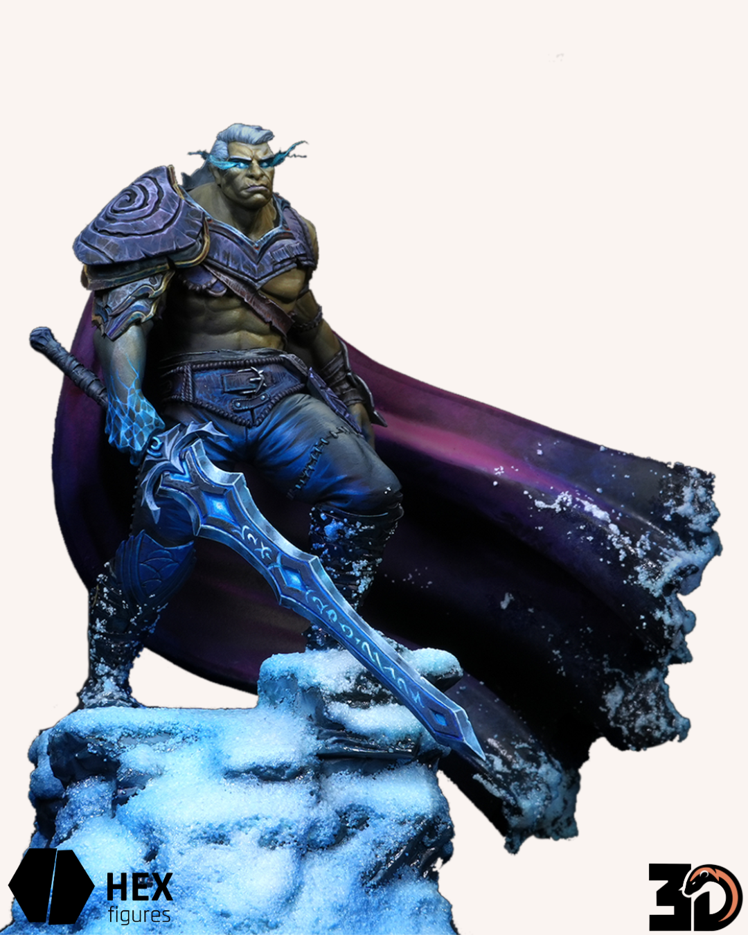 Boroth, the Half Orc – Hex Figures