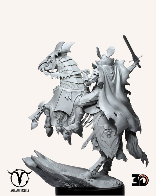 Mounted Dracul, Lord of the Undead 80mm